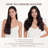 Tape-Ins Hair Extensions Highlights_100% Remy Human Hair.