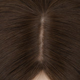  Light Blonde Highlights (16/22A) Topper-100% Remy Human Hair.