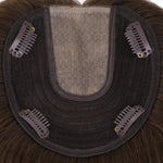  Light Blonde Highlights (16/22A) Topper-100% Remy Human Hair.