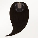  Chocolate Brown (4A) Topper-100% Remy Human Hair.