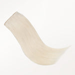Pure Platinum Blonde (1000) Invisi Edge Seamless Clip-Ins (140g-160g)_100% Remy Human Hair.