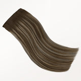 Honey Blonde Balayage (4/26/4) Invisi Edge Seamless Clip-Ins (140g-160g)-100% Remy Human Hair.