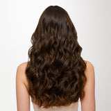 Chocolate Brown (4A) Invisi Edge Seamless Clip-Ins (140g-160g)_100% Remy Human Hair.