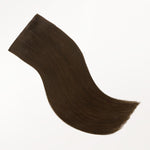 Chocolate Brown (4A) Invisi Edge Seamless Clip-Ins (140g-160g)_100% Remy Human Hair.