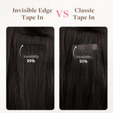  Platinum Blonde Balayage (17/22/60) Invisi Edge Tape-Ins 50g-100% Remy Human Hair.