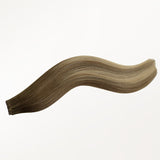 Bleach Blonde Balayage (3/8/613) Invisi Edge Tape-Ins 50g-100% Remy Human Hair.