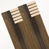 Brown Sugar Swirl Highlights (2C/4E/6C) Invisi Edge Tape-Ins 50g