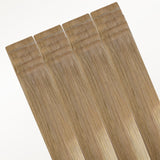 Natural Blonde Balayage (18ET90A) Invisi Edge Tape-Ins 50g_100% Remy Human Hair.