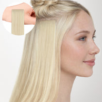 Platinum Blonde (60A) Invisi Edge Tape-Ins 50g-100% Remy Human Hair.