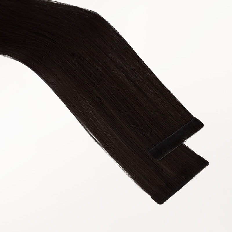 Dark Brown (2) Invisi Edge Tape-Ins 50g-100% Remy Human Hair.