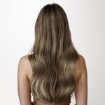 Caramel Blonde Balayage (4/27/4) Micro Link Tip Hair Extensions – 100% Remy Human Hair by GOO GOO Hair.