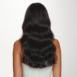 Natural Black (1B) Micro Link Tip Hair Extensions – 100% Remy Human Hair by GOO GOO Hair.