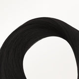 Natural Black (1B) Micro Link Tip Hair Extensions – 100% Remy Human Hair by GOO GOO Hair.