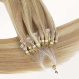 Dirty Blonde Highlights (18D/22F) Micro Link Tip Hair Extensions