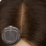  Light Blonde Highlights (16/22A) Topper-100% Remy Human Hair.