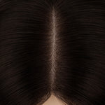  Chocolate Brown (4A) Topper-100% Remy Human Hair.