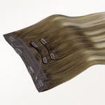 Bleach Blonde Balayage (3/8/613) Pro & Wire Hair Extension (70g-140g)-100% Remy Human Hair.