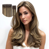 Honey Blonde Balayage (4/26/4) Pro & Wire Hair Extension (70g-140g)-100% Remy Human Hair.