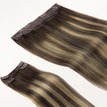 Honey Blonde Balayage (4/26/4) Pro & Wire Hair Extension (70g-140g)-100% Remy Human Hair.