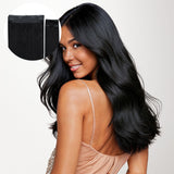 Jet Black (1) Pro & Wire Hair Extension (70g-140g)-100% Remy Human Hair.