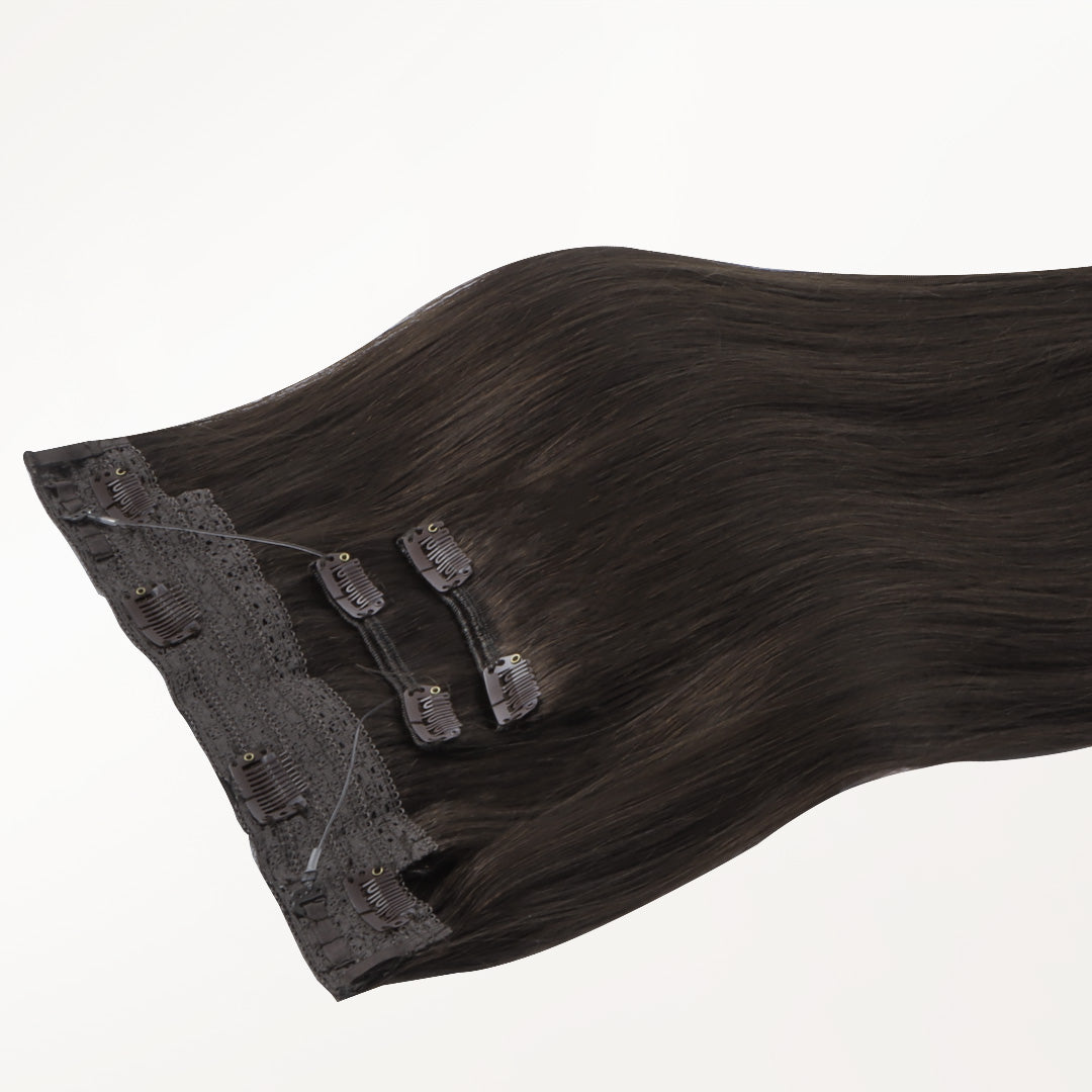 Light Brown (2A) Pro & Wire Hair Extension (70g-140g)-100% Remy Human Hair.