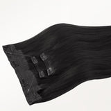Natural Black (1B) Pro & Wire Hair Extension (70g-140g)-100% Remy Human Hair.