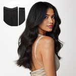Natural Black (1B) Pro & Wire Hair Extension (70g-140g)-100% Remy Human Hair.