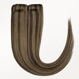 Caramel Blonde Balayage (4/27/4) Scalp Hair Fill-Ins (30g-39g)_100% Remy Human Hair.