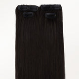 Dark Brown (2) Scalp Hair Fill-Ins (30g-39g)_100% Remy Human Hair.