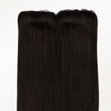 Dark Brown (2) Scalp Hair Fill-Ins (30g-39g)_100% Remy Human Hair.