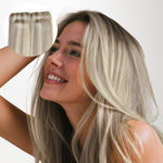 Ash Blonde Highlights (17A/60A) Scalp Hair Fill-Ins (30g-39g)_100% Remy Human Hair.