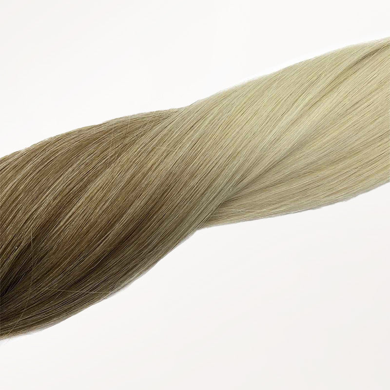 Ash Brown to Platinum Blonde (9/60) Tape-Ins 50g [Clearance]_100% Remy Human Hair.
