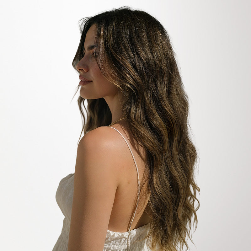Tape-Ins Hair Extensions Highlights_100% Remy Human Hair.