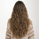  Mocha Ash Blonde Highlights (8E/61/8E) Tape-Ins 50g-100% Remy Human Hair.