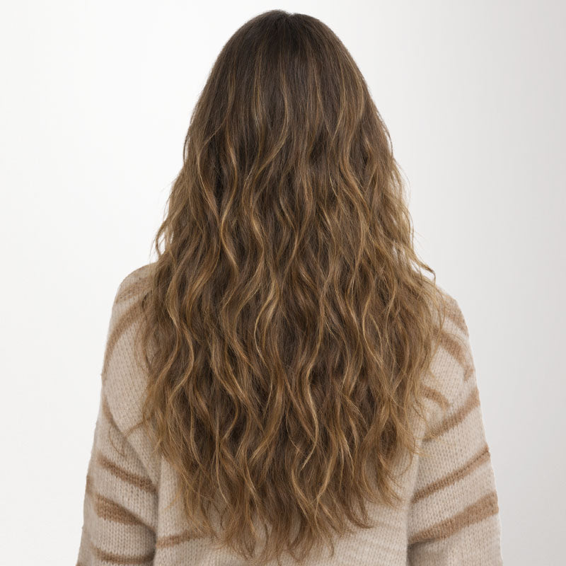  Mocha Ash Blonde Highlights (8E/61/8E) Tape-Ins 50g-100% Remy Human Hair.