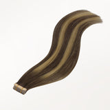 Caramel Blonde Balayage (4/27/4) Tape-Ins 50g-100% Remy Human Hair.