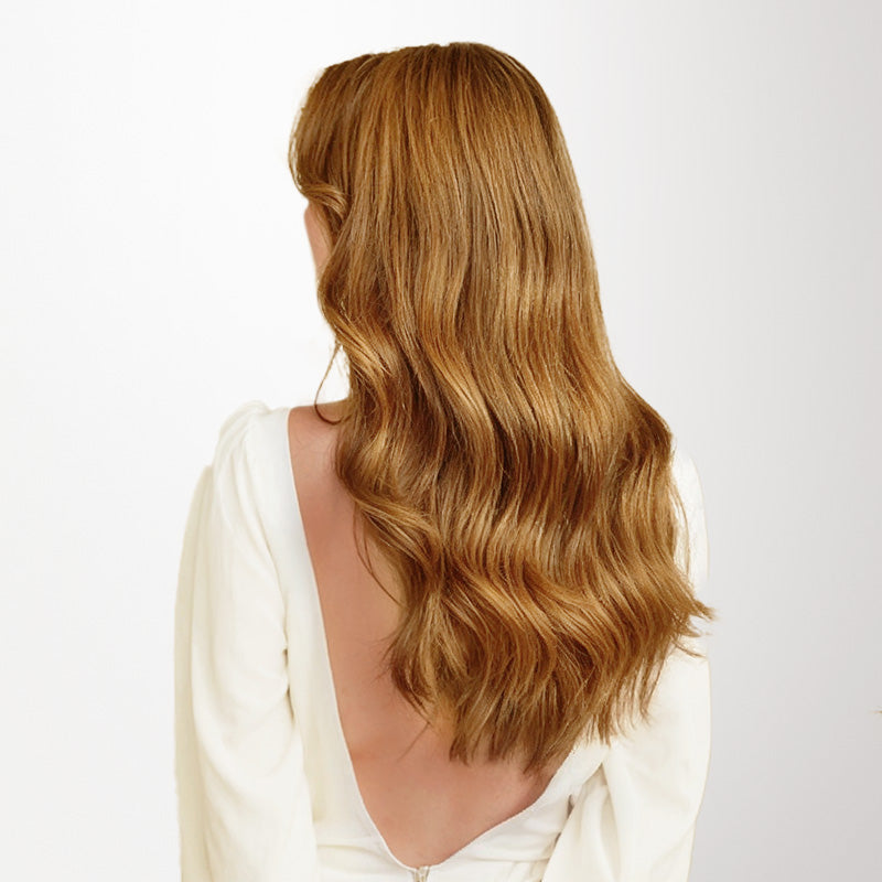 Medium Auburn Brown (30) Tape-Ins 50g_100% Remy Human Hair.