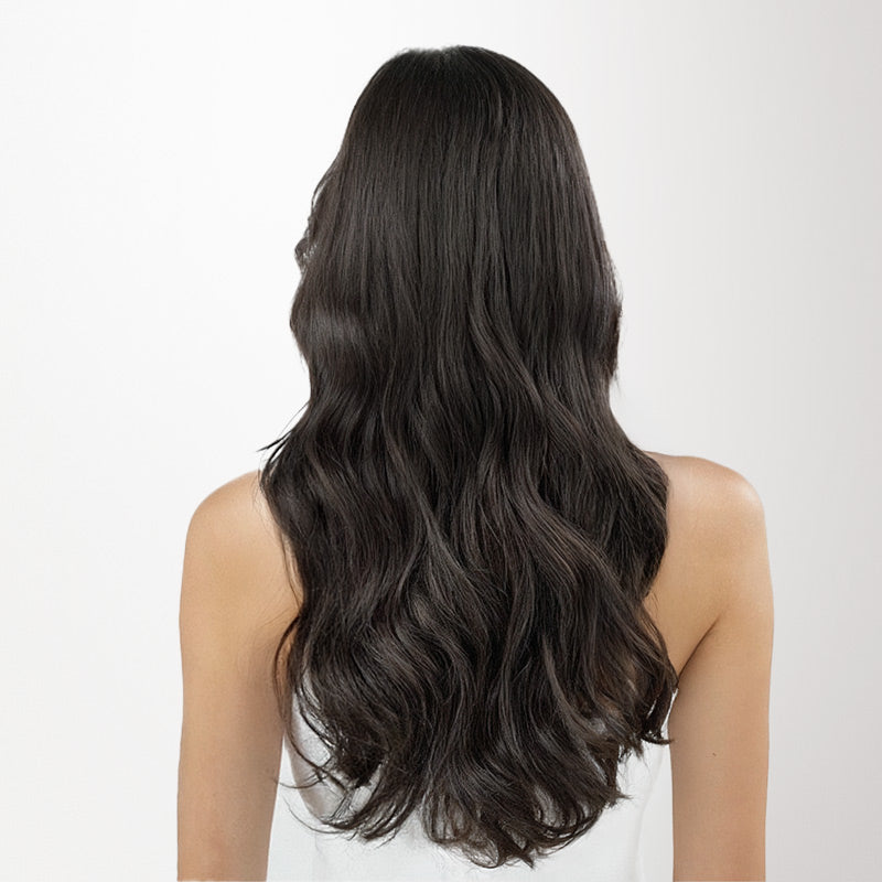 Mocha Brown (1C) Tape-Ins 50g_100% Remy Human Hair.