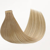 Natural Blonde Balayage (18ET90A) Tape-Ins 50g_100% Remy Human Hair.