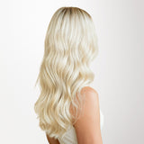 Platinum Blonde (60A) Tape-Ins 50g_100% Remy Human Hair.