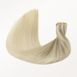 Platinum Blonde Balayage (17/22/60) Tape-Ins 50g [Clearance]_100% Remy Human Hair.
