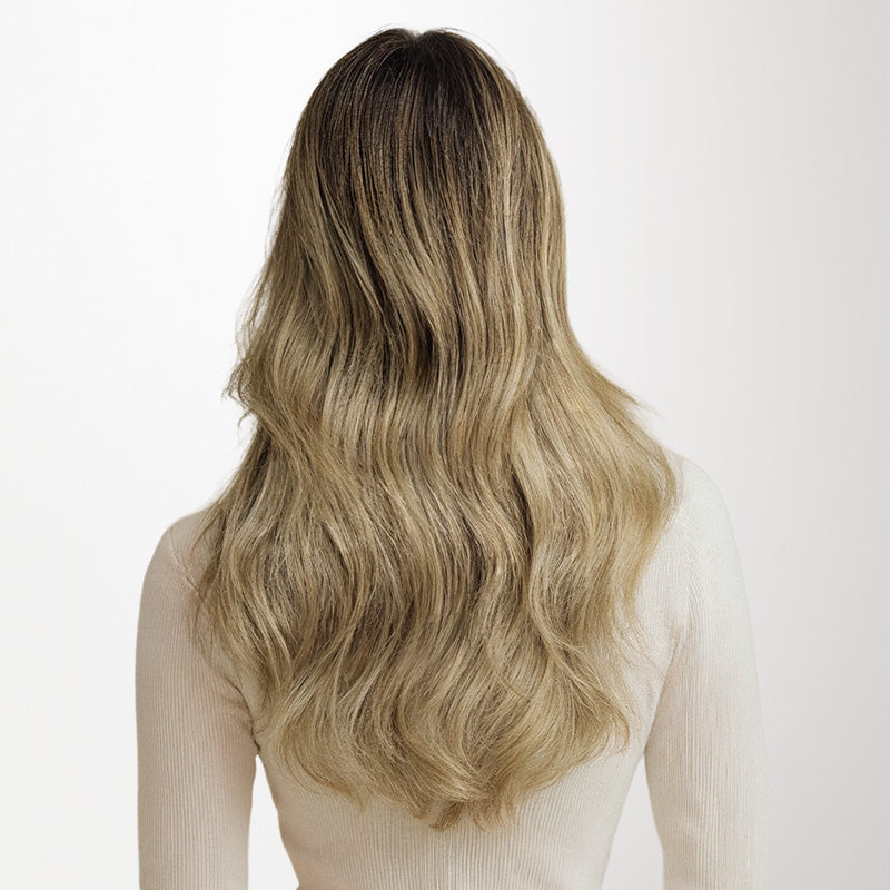 Chocolate Brown to Dirty Blonde (4/18) Tape-Ins 50g-100% Remy Human Hair.