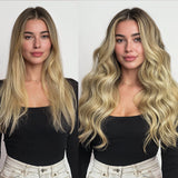Dirty Blonde Highlights (18D/22F) Tape-Ins 50g_100% Remy Human Hair.