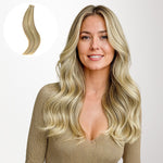 Dirty Blonde Highlights (18D/22F) Tape-Ins 50g_100% Remy Human Hair.