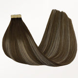 Honey Blonde Balayage (4/26/4) Tape-Ins [Clearance]_100% Remy Human Hair.