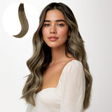 Honey Blonde Balayage (4/26/4) Tape-Ins 50g-100% Remy Human Hair.