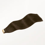 Tape-Ins Hair Extensions Brown Tones_100% Remy Human Hair.