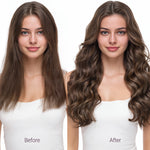 Ash Brown (5) Tape-Ins 50g_100% Remy Human Hair.