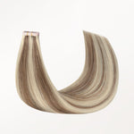 Tape-Ins Hair Extensions Highlights_100% Remy Human Hair.
