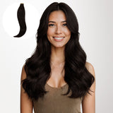 Dark Brown (2) Tape-Ins [Clearance]_100% Remy Human Hair.